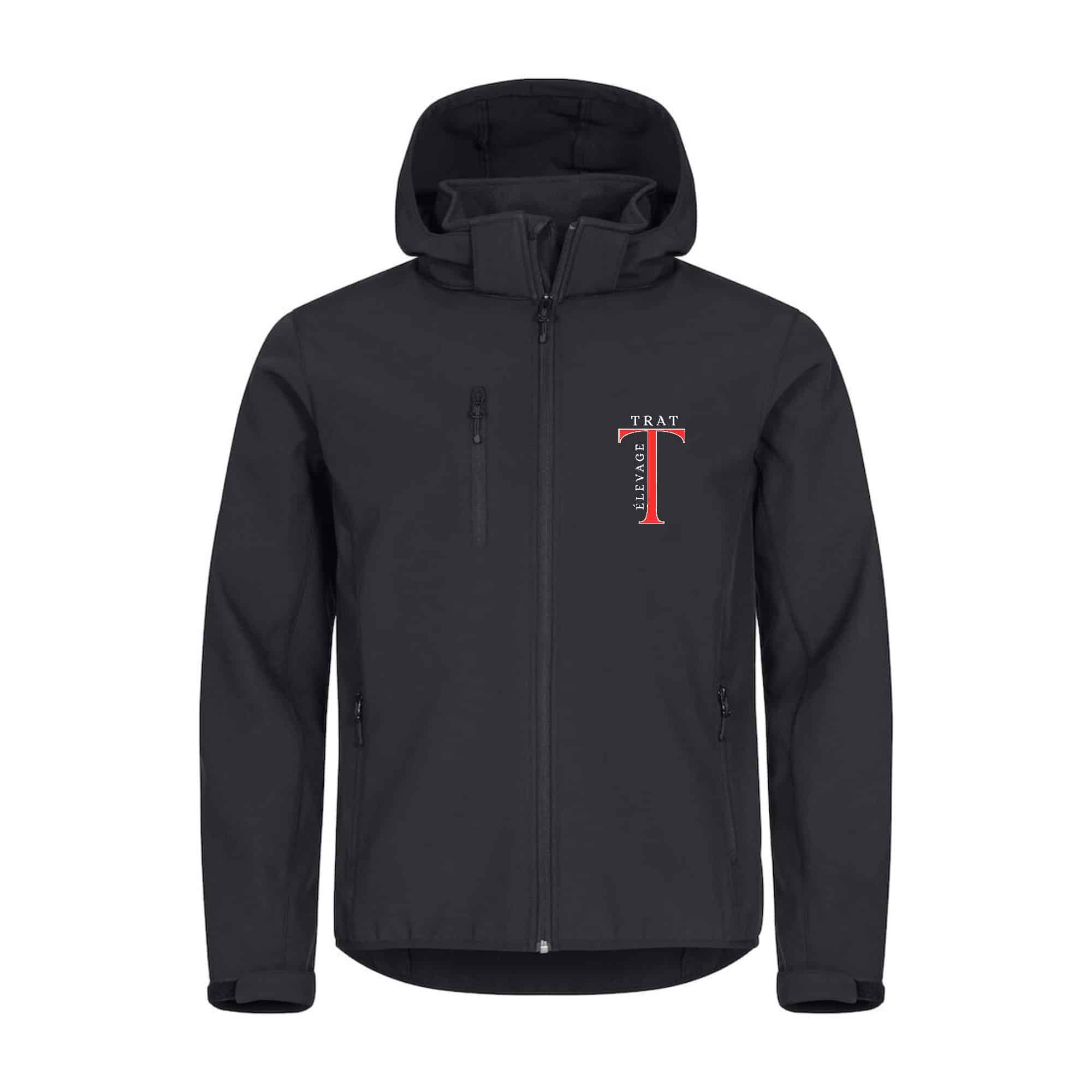 SOFTSHELL "Classic" (homme) - SCEA Élevage des Trat - Noir - 0200912