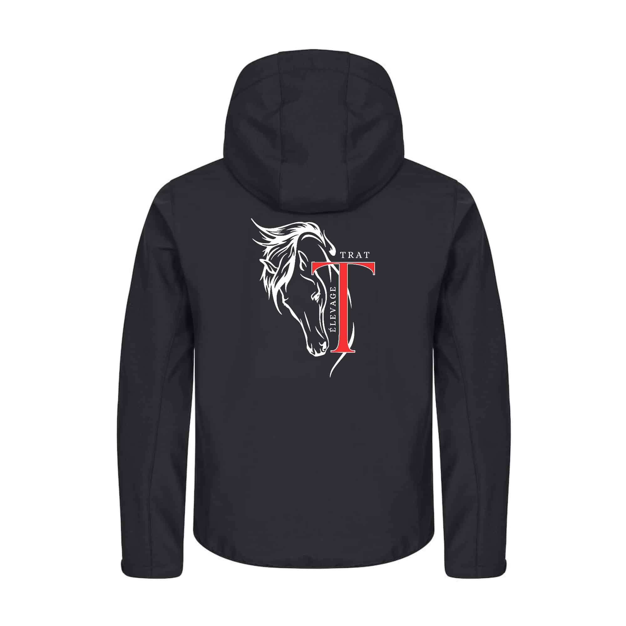 SOFTSHELL "Classic" (homme) - SCEA Élevage des Trat - Noir - 0200912 – Image 3