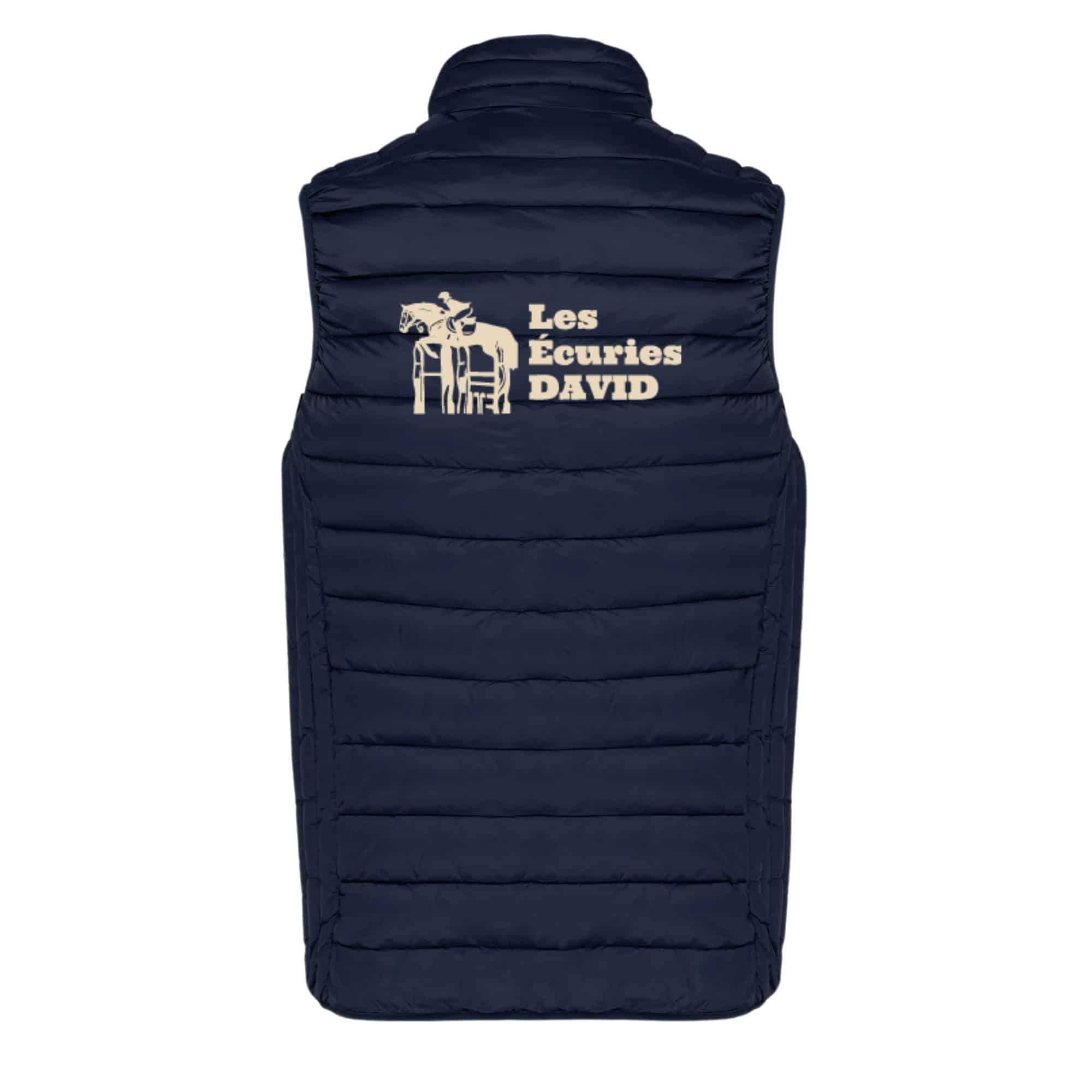 DOUDOUNE SANS MANCHES (homme) - Les écuries DAVID - K6113 – Image 3