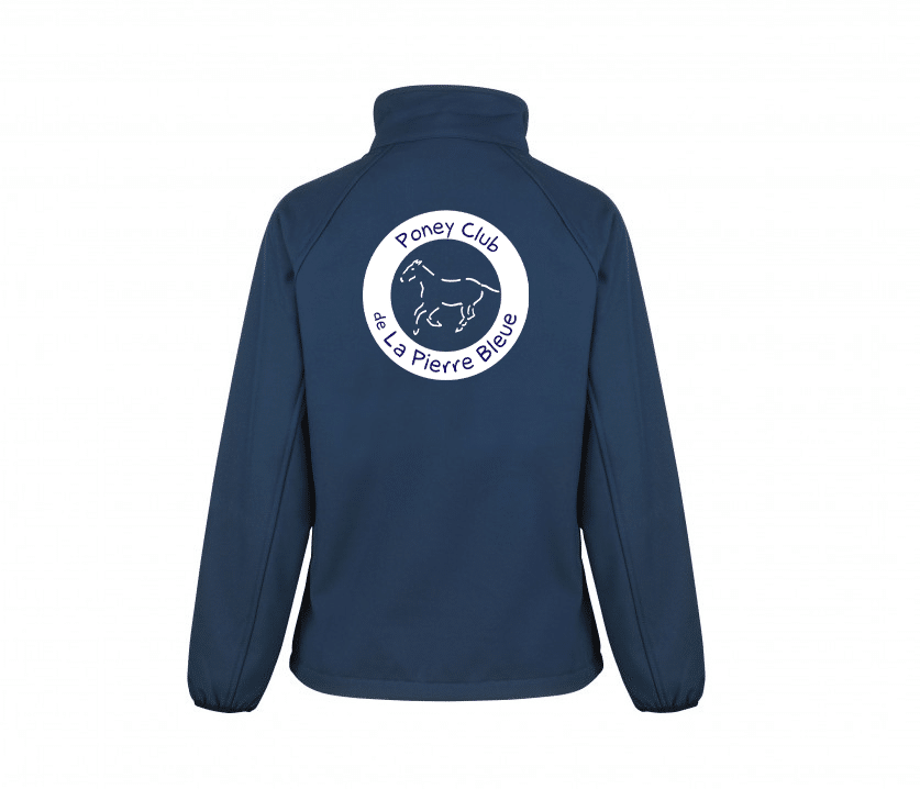 SOFTSHELL ECO (homme) – Poney club de la Pierre Bleue - RS231 – Image 4