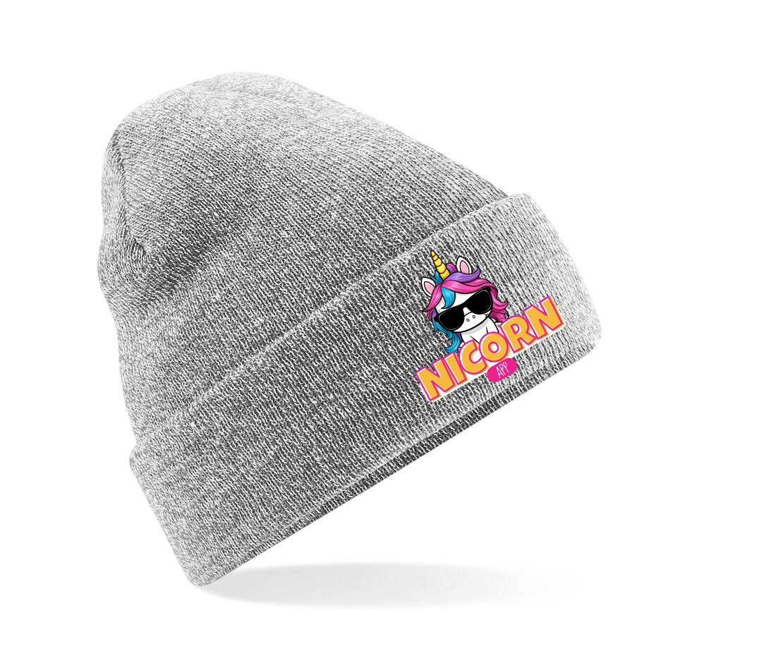 BONNET – Nicorn App - Gris chiné - BF045