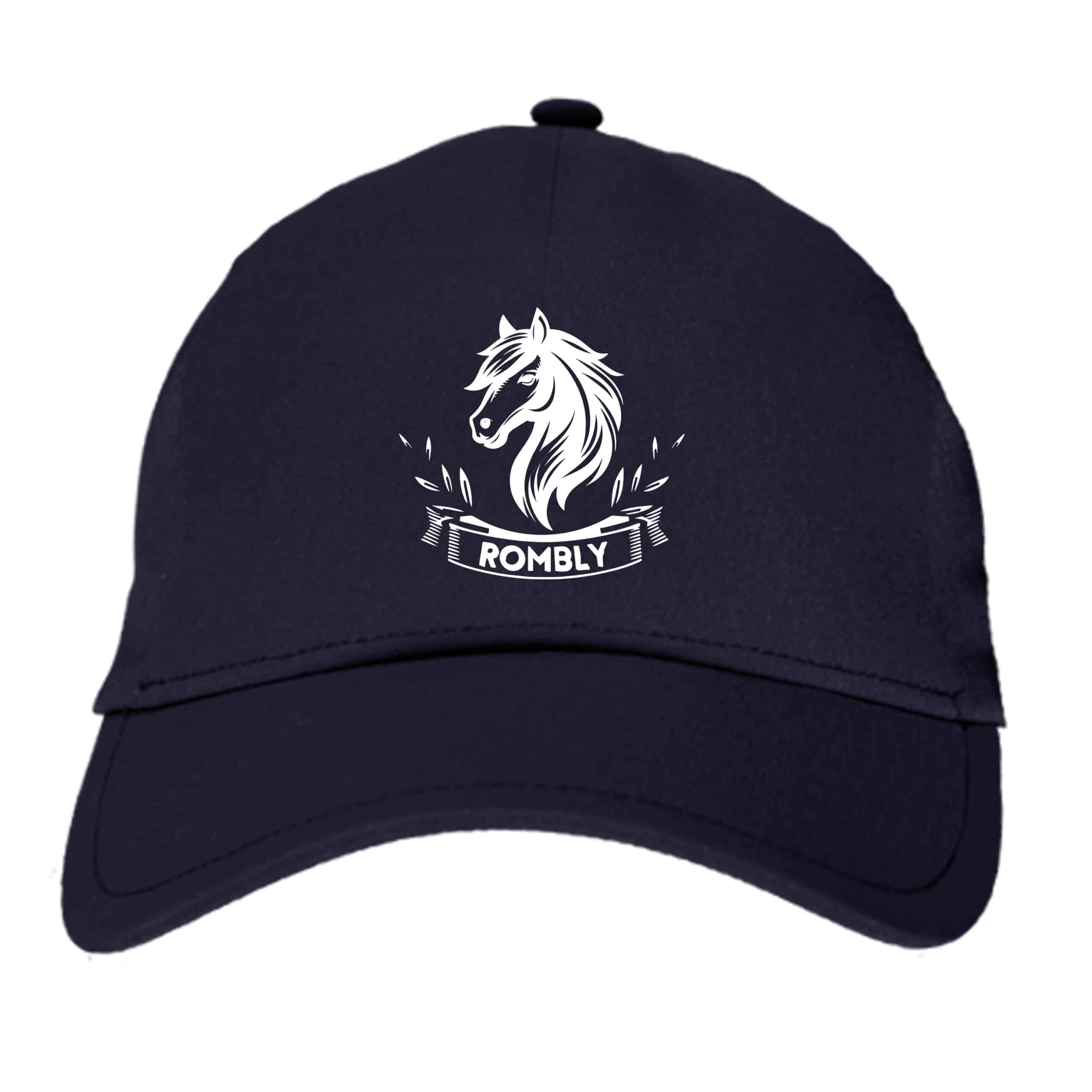 CASQUETTE - Poney club de Rombly - Navy - BF015 – Image 2