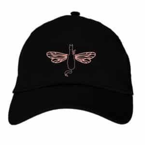 CASQUETTE - Association équestre Libellule - Noir - BF015