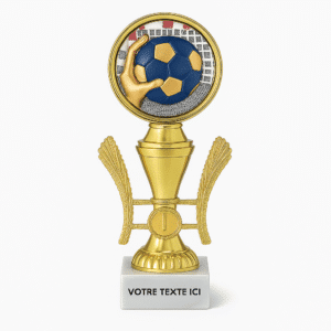 Trophée ABS avec sujet sportif handball intégré - 50/ABS260A/B/C