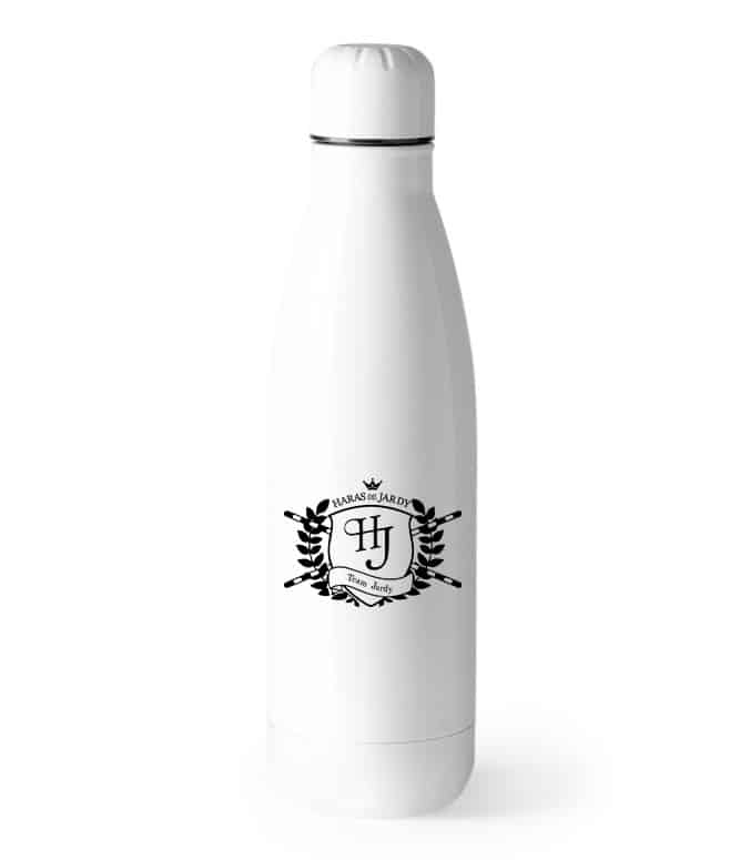 Gourde Blanche 500ml - Haras de Jardy - GRD001