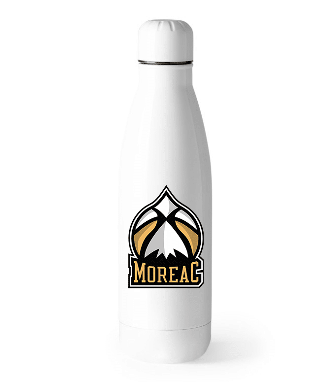 Gourde Blanche 500ml - Basket Club Moréac - GRD001