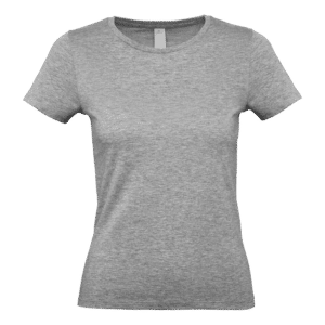 T-SHIRT (femme) - AUZELLES EQUITATION - Gris chiné - BC04T
