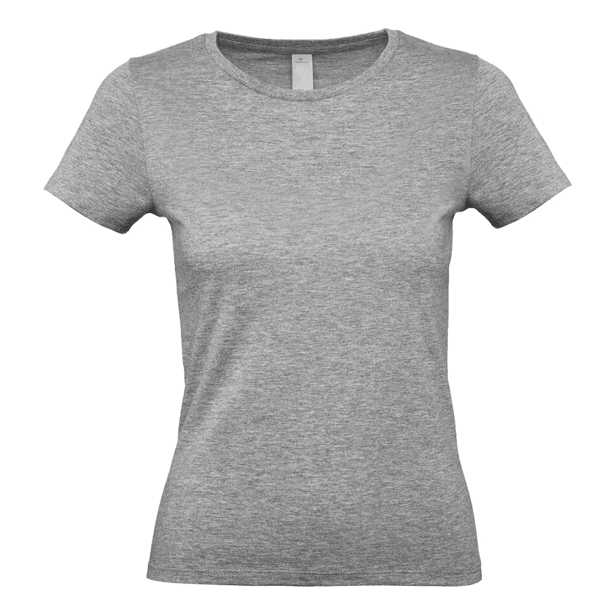 T-SHIRT (femme) - AUZELLES EQUITATION - Gris chiné - BC04T