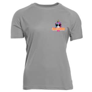 T-Shirt respirant (femme) - Nicorn App - Gris chiné - PK141