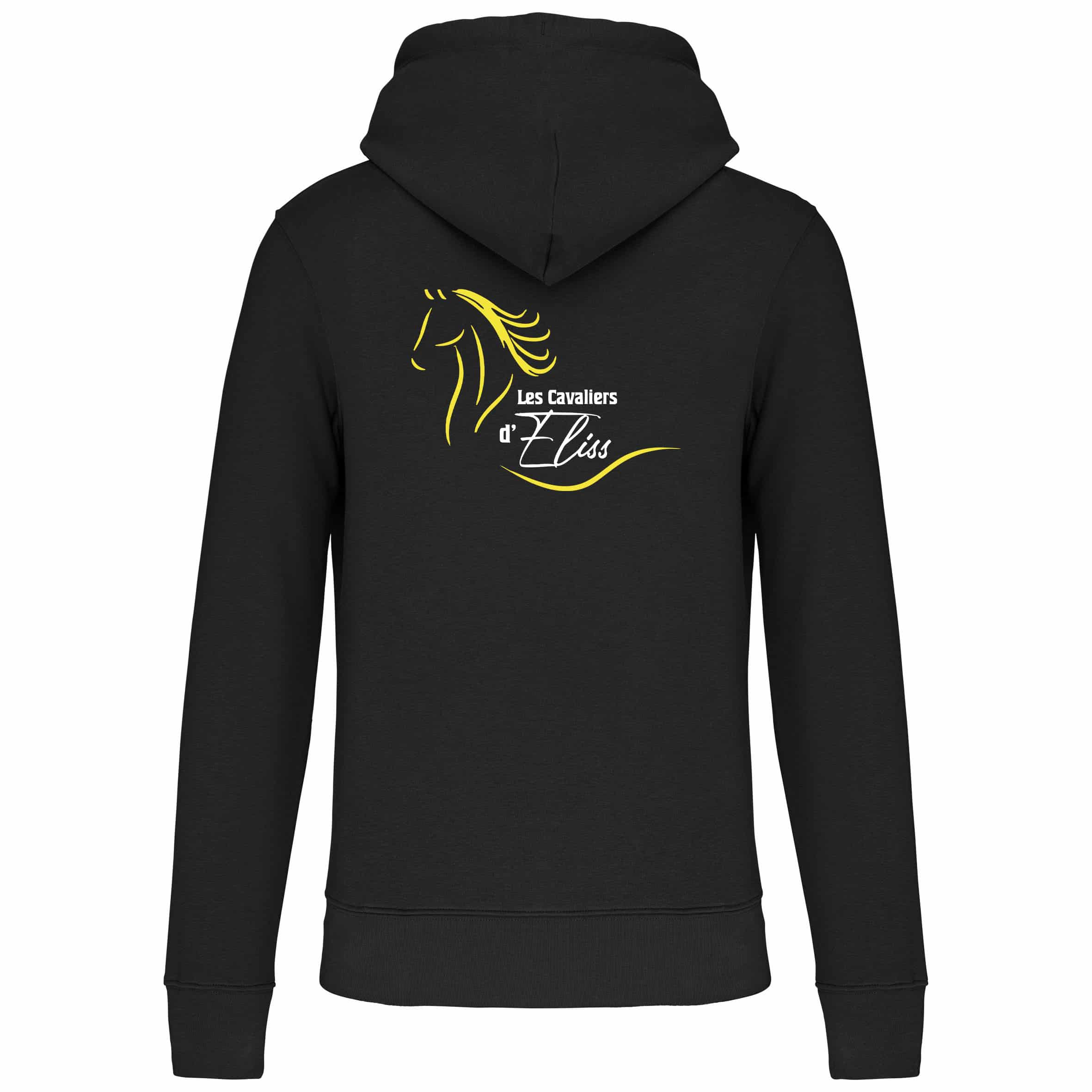 Sweat avec capuche et poche kangourou (enfant) - Cavaliers d’eliss - K4029 – Image 4