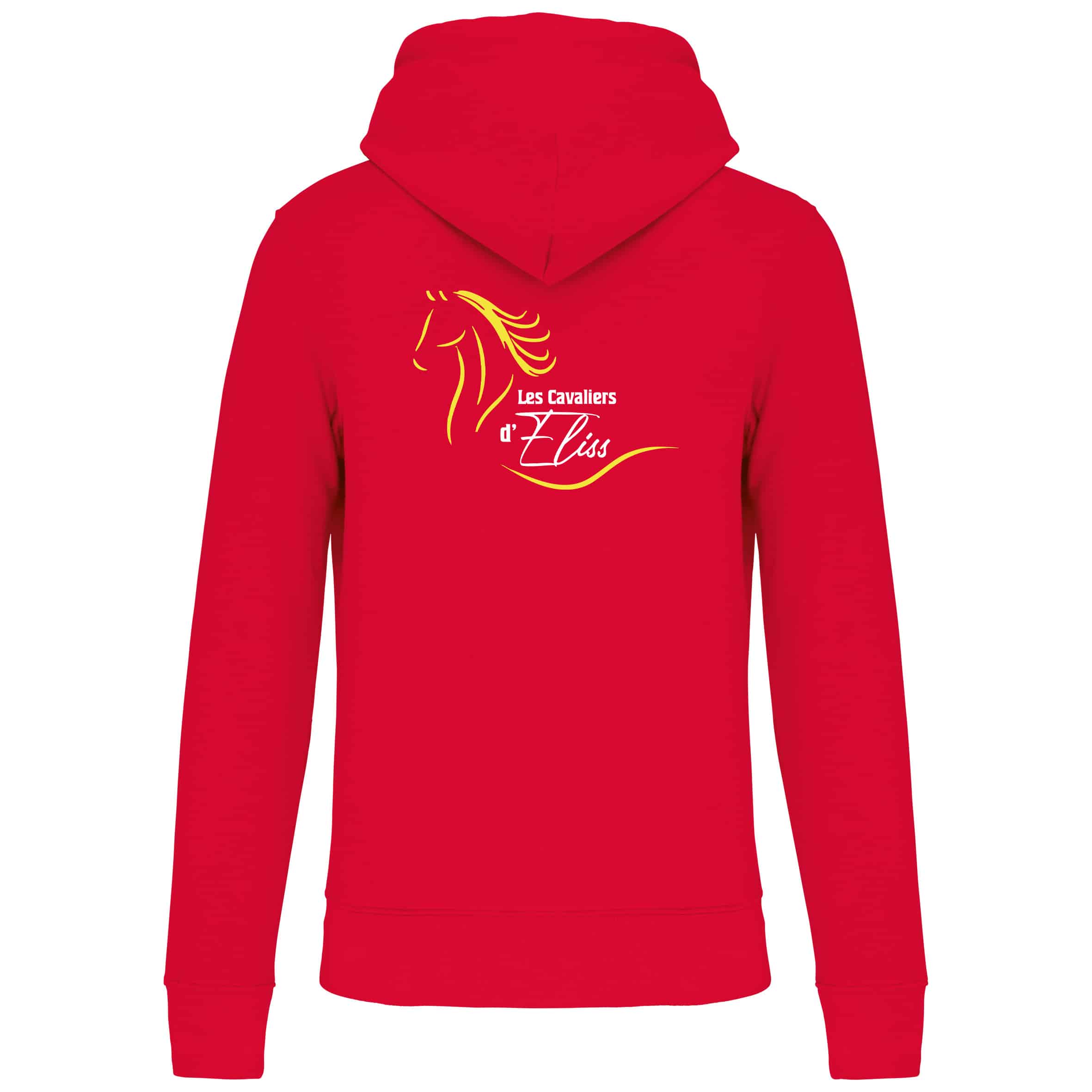 Sweat avec capuche et poche kangourou (enfant) - Cavaliers d’eliss - K4029 – Image 3