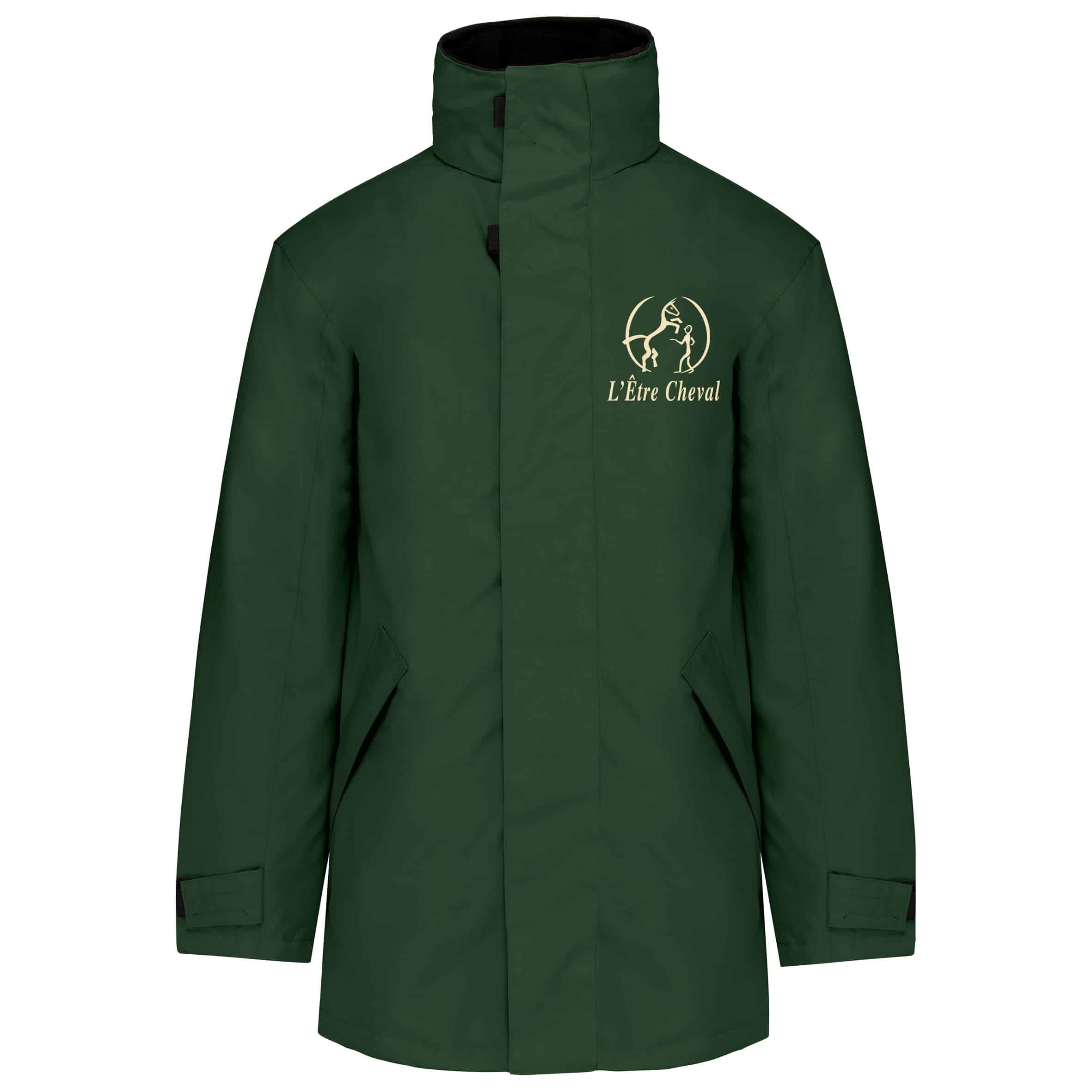 Parka (homme) - L' Être Cheval - Vert foret - K677