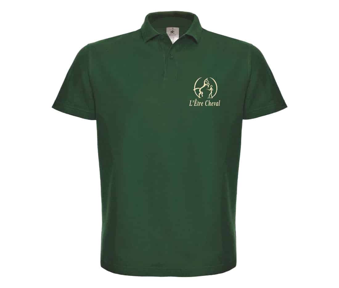 POLO (enfant) - L' Être Cheval - Vert foret - BCK424