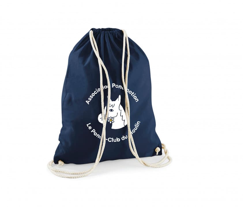 SAC GYM - Poney Club du Moulin (27) - Navy - WM110