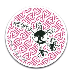 STICKER ROND - Fly disc'R - STI001