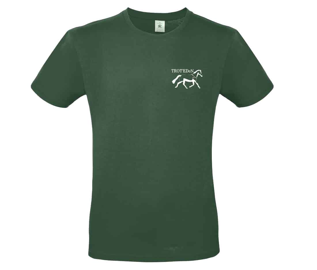 T-SHIRT (enfant) - associtation TROT'EDeN - Vert Foret - BC03TK