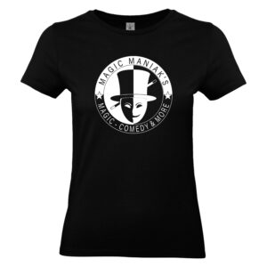 T-SHIRT (femme) - MAGIC MANIAK'S - Noir - BC04T