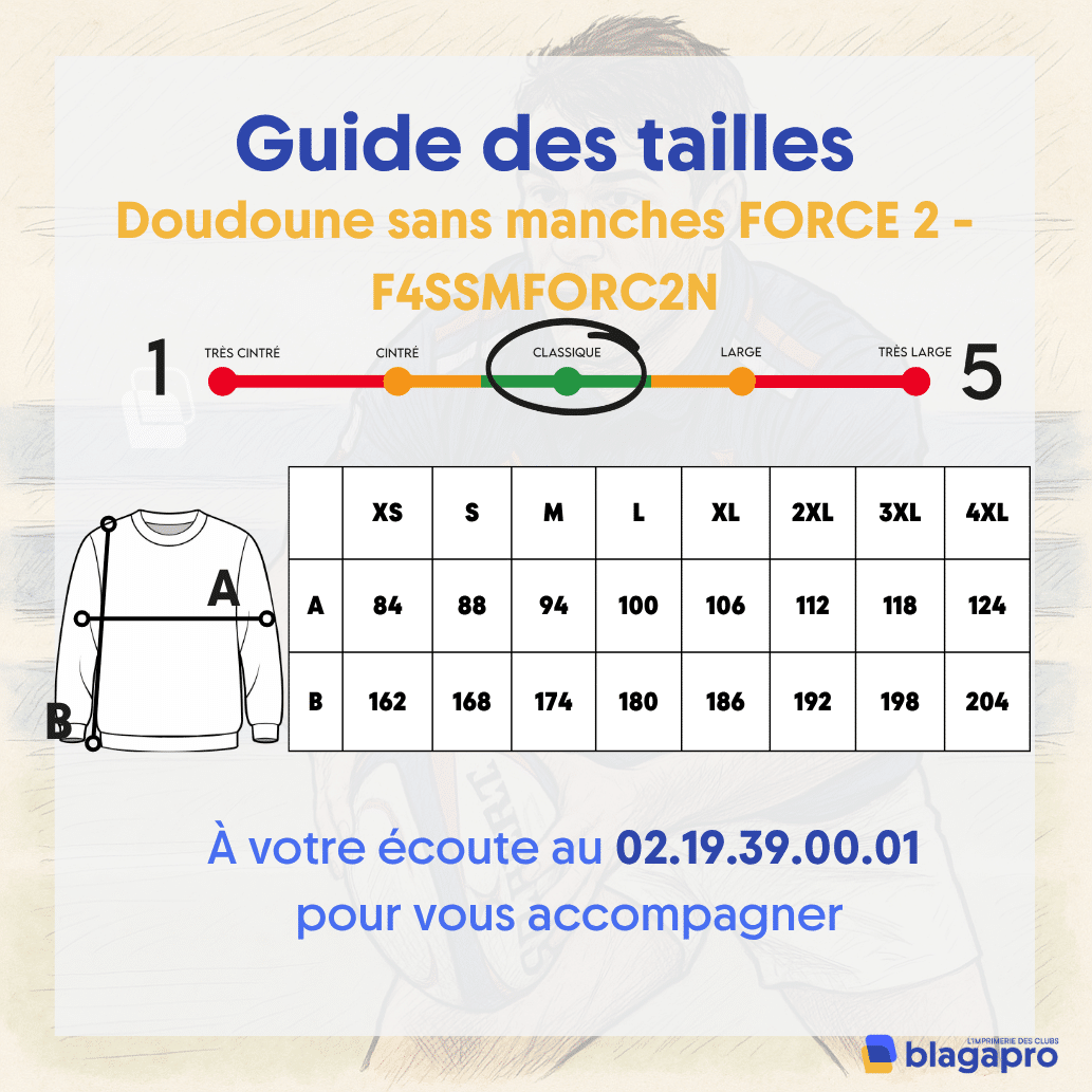 Doudoune sans manches FORCE 2 - F4SSMFORC2N – Image 2