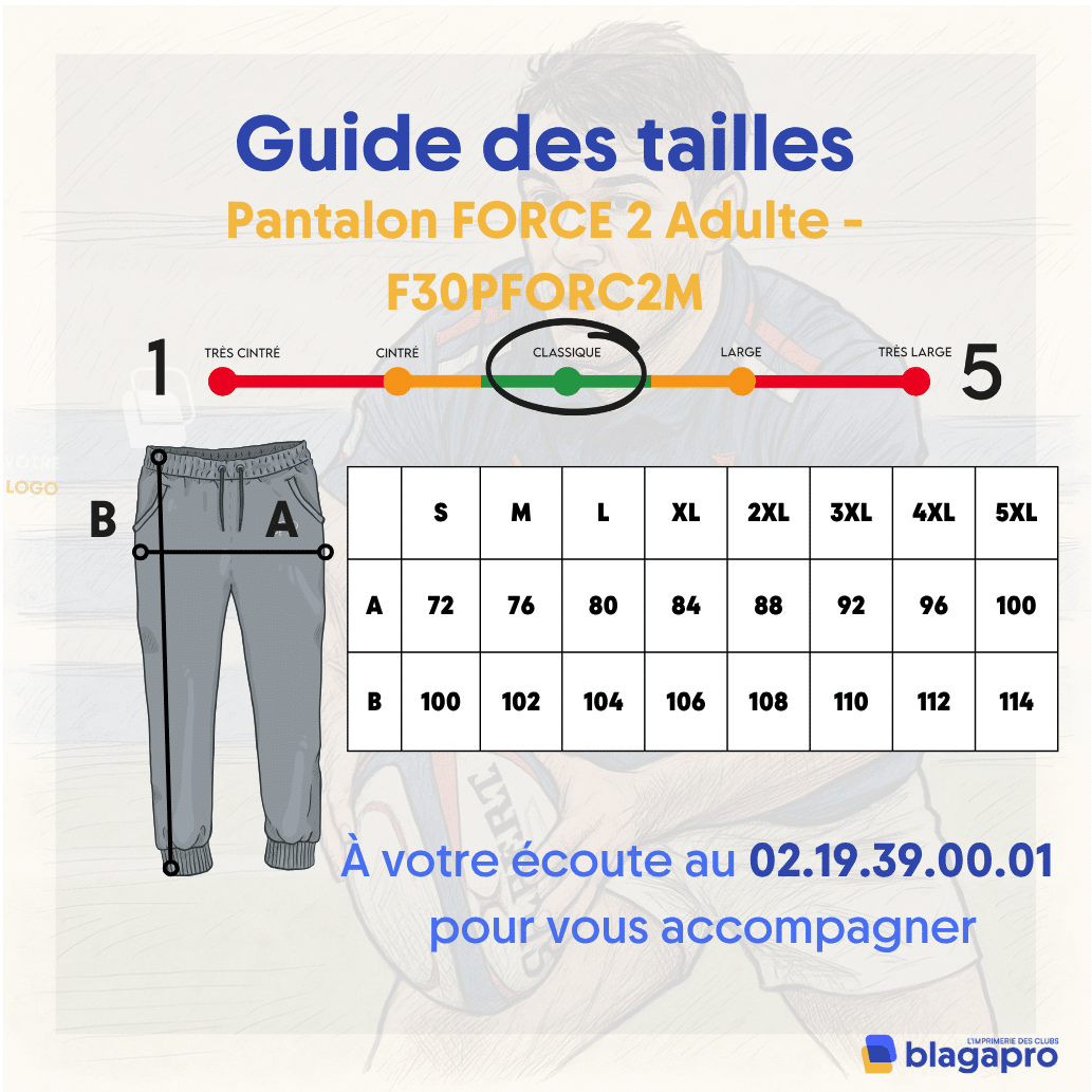 Pantalon FORCE 2 Adulte - F30PFORC2M – Image 2