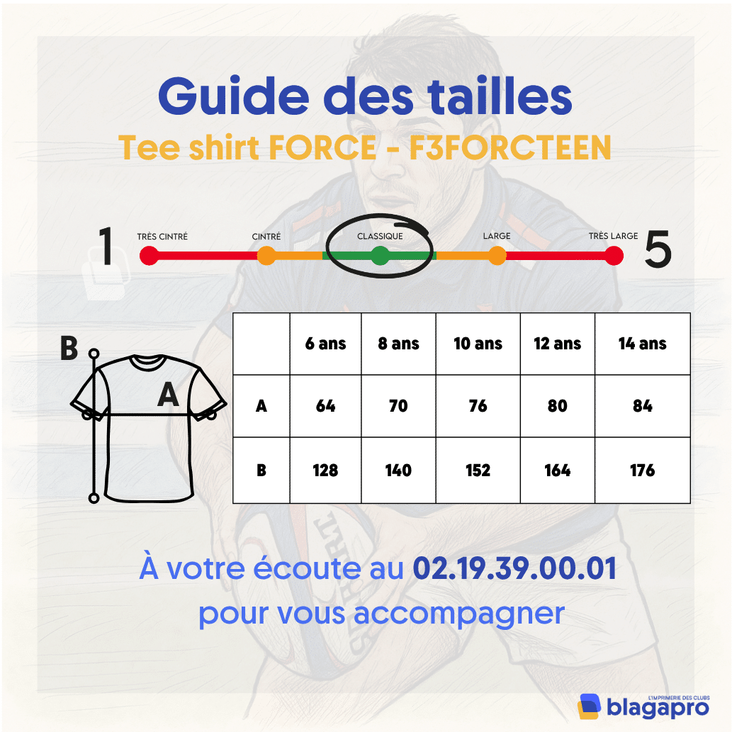 Tee shirt FORCE - F3FORCTEEN – Image 2
