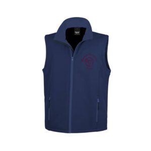 SOFTSHELL SANS MANCHE (femme) – Equipage du Val d'Andaines - Navy - R232F