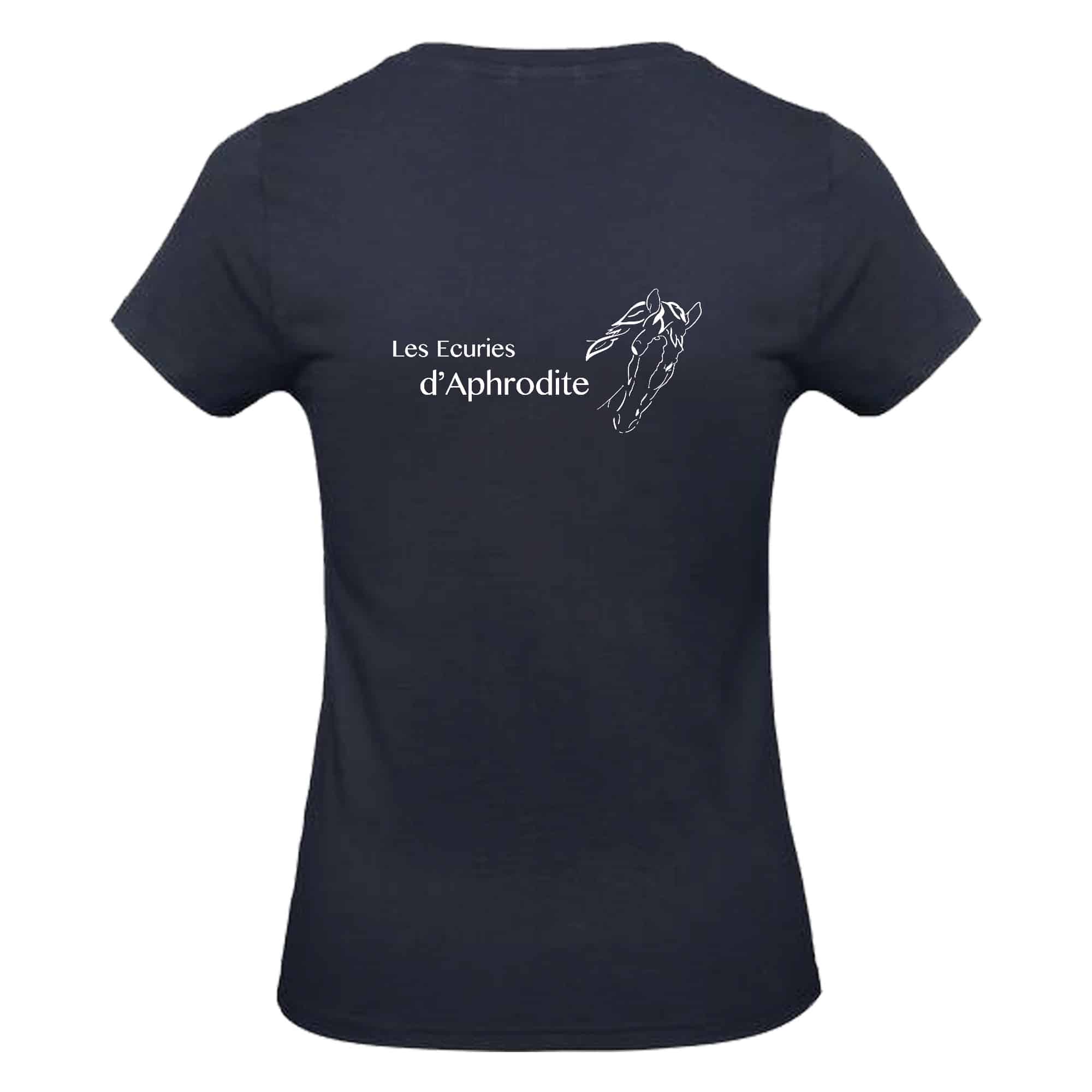 T-Shirt Bio Premium (femme) - Les écuries d'Aphrodite - Navy - BC049 – Image 3