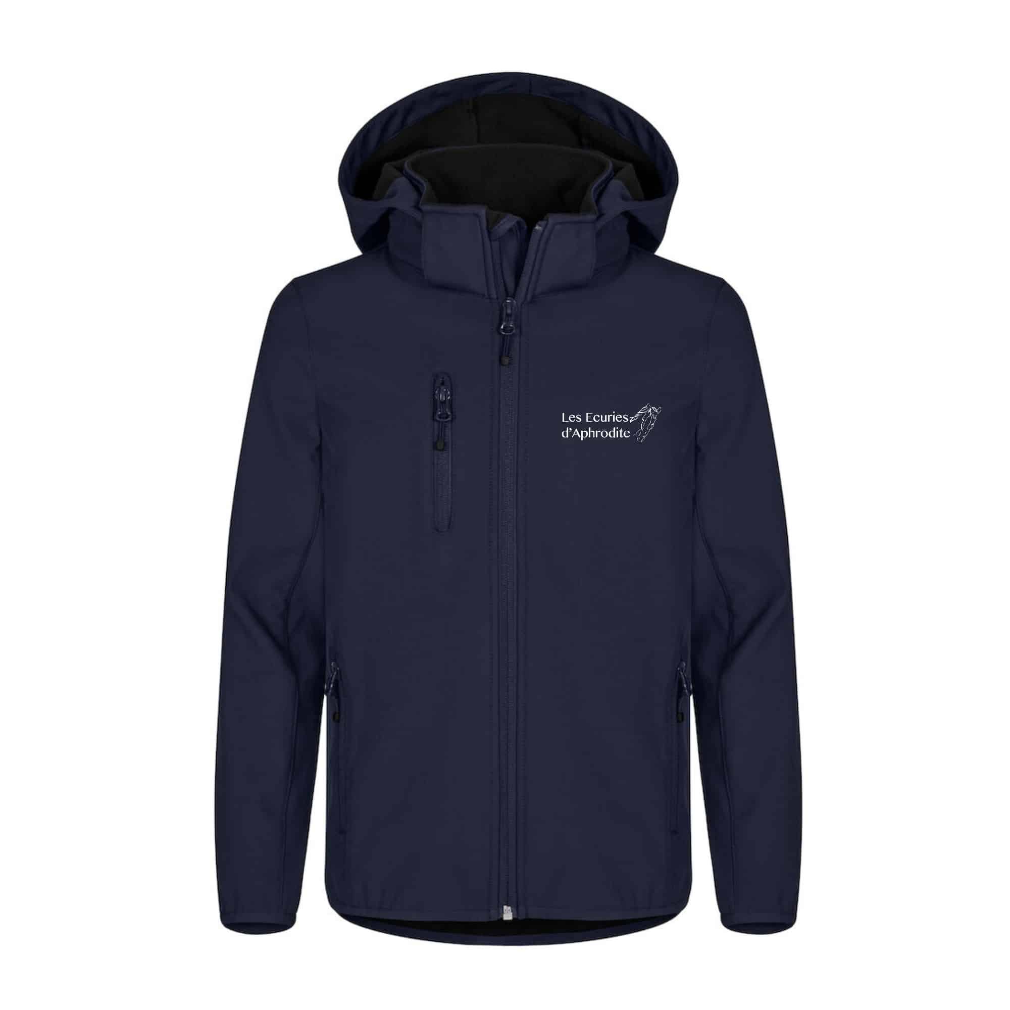 SOFTSHELL ''Classic'' (enfant) - Les écuries d'Aphrodite - Navy - 0200909