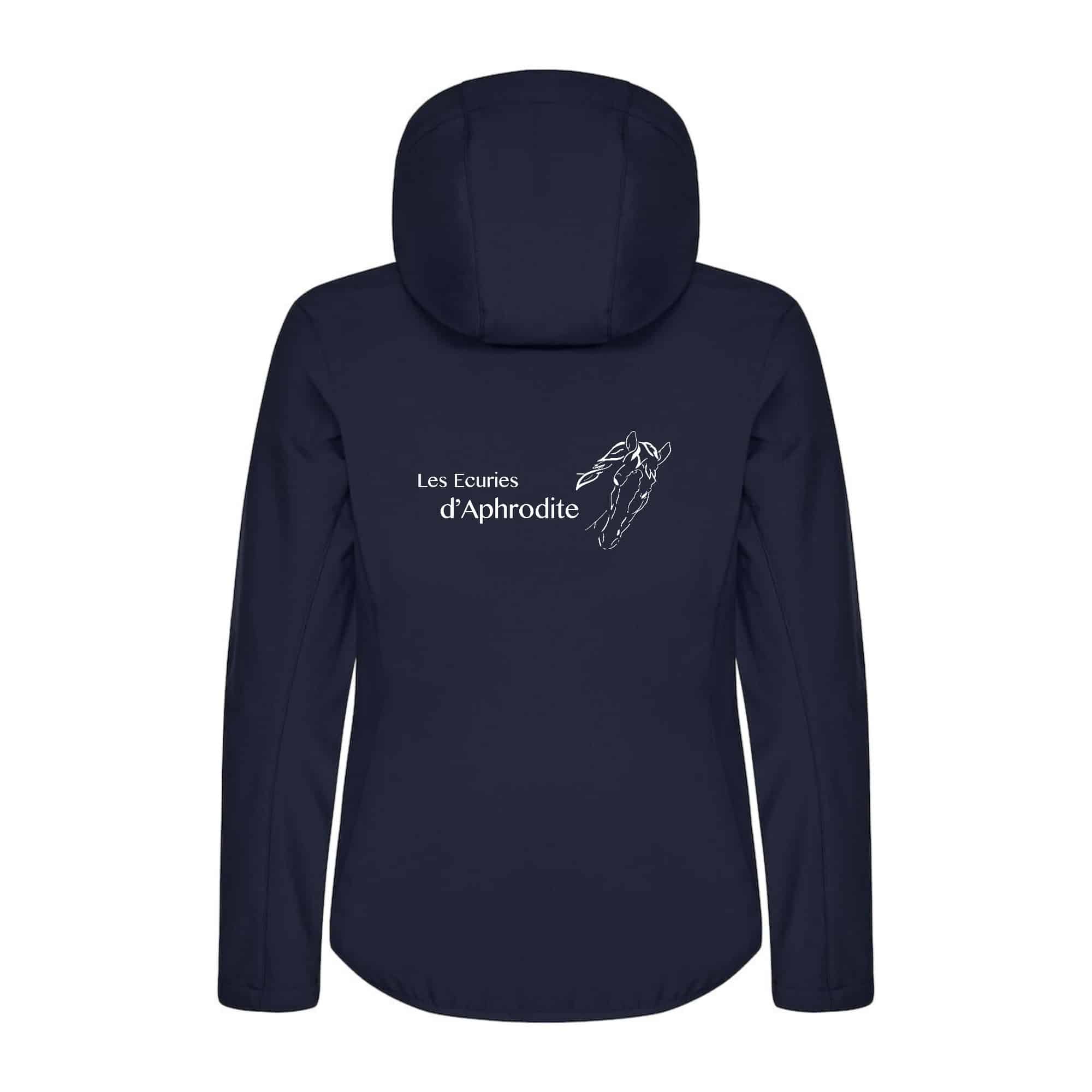 SOFTSHELL "Classic" (femme) - Les écuries d'Aphrodite - Navy - 0200917 – Image 3
