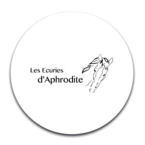 STICKER ROND - Les écuries d'Aphrodite - STI001
