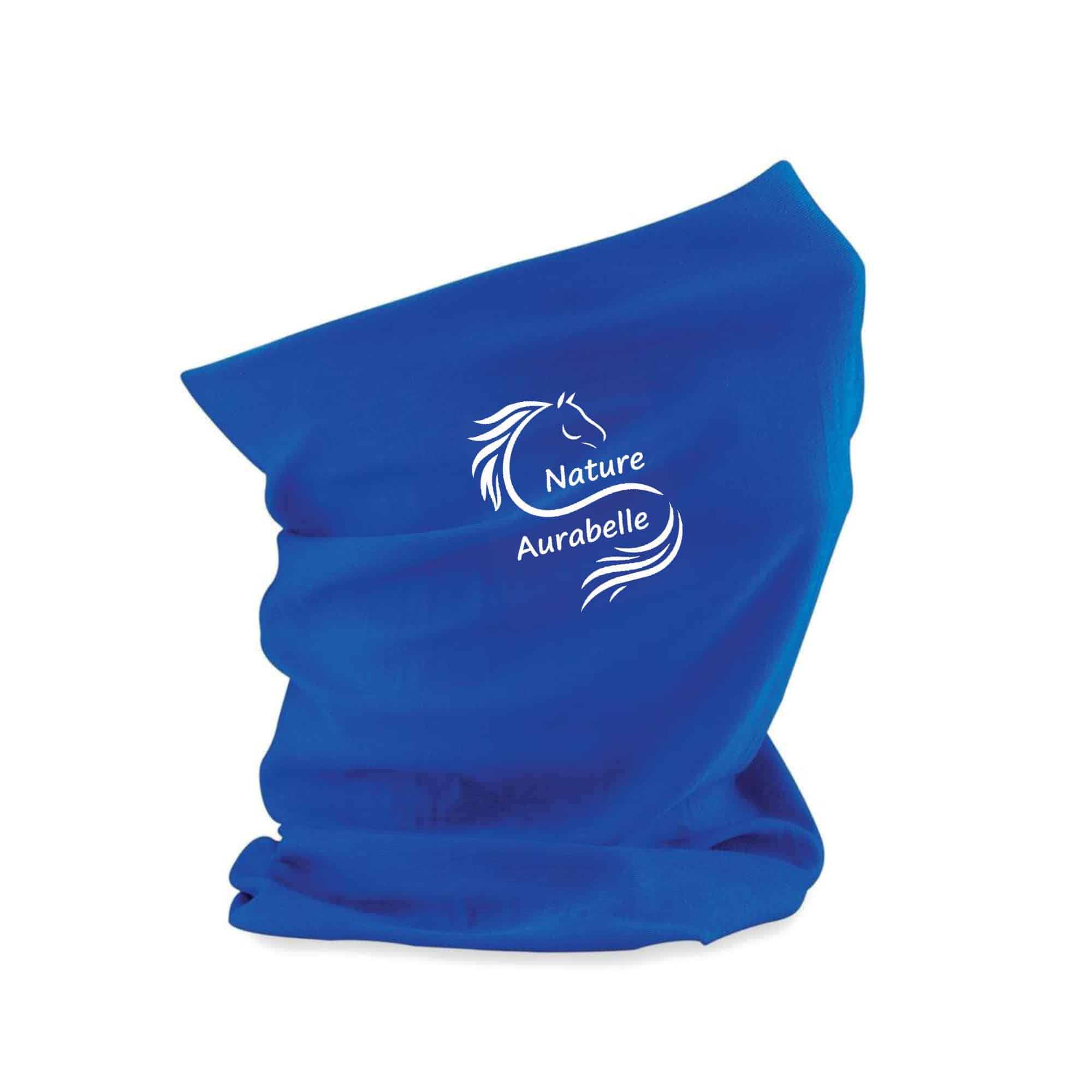 Cache cou - Cheval Nature Aurabelle - Bleu roi - BF900