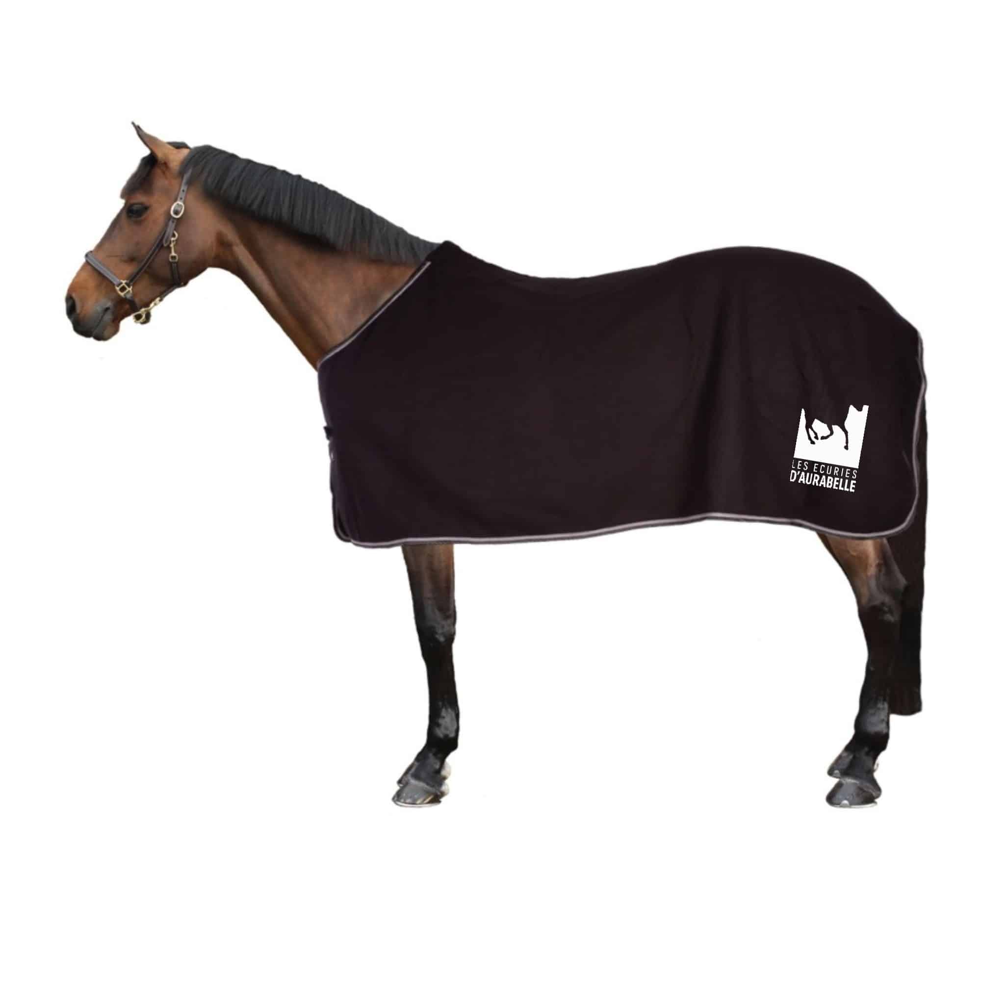 Chemise polaire Riding World (sans attaches) - Cheval Nature Aurabelle - Noir - 400636