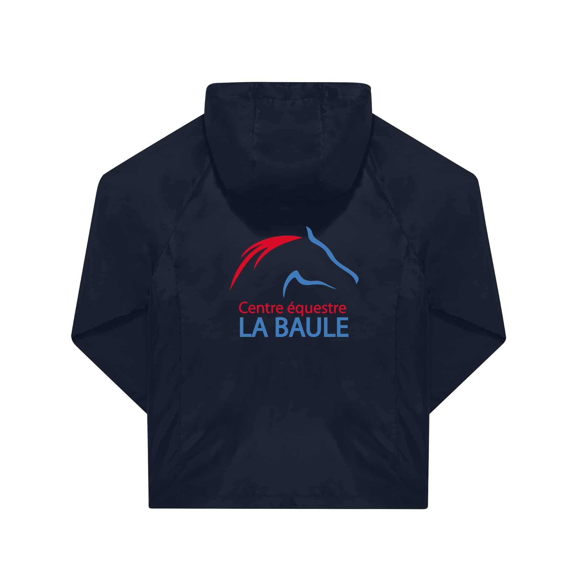 COUPE-VENT (unisexe) - SARL CENTRE EQUESTRE BAULOIS - Navy - BC630 – Image 3