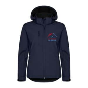 SOFTSHELL "Classic" (femme) - SARL CENTRE EQUESTRE BAULOIS - Navy - 0200917