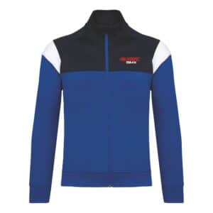 Veste de survêtement zippée (enfant) - Blagnac Bmx - Bleu roi - PA391