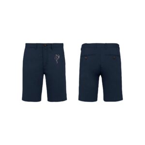 Bermuda chino premium (femme) - ecurie du bois de la ville - Navy - NS739
