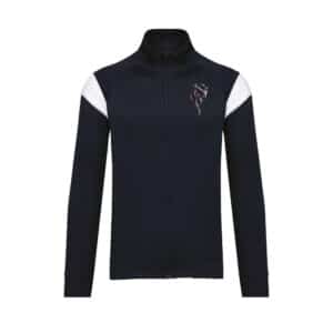 Veste de survêtement zippée (enfant) - ecurie du bois de la ville - Navy - PA391