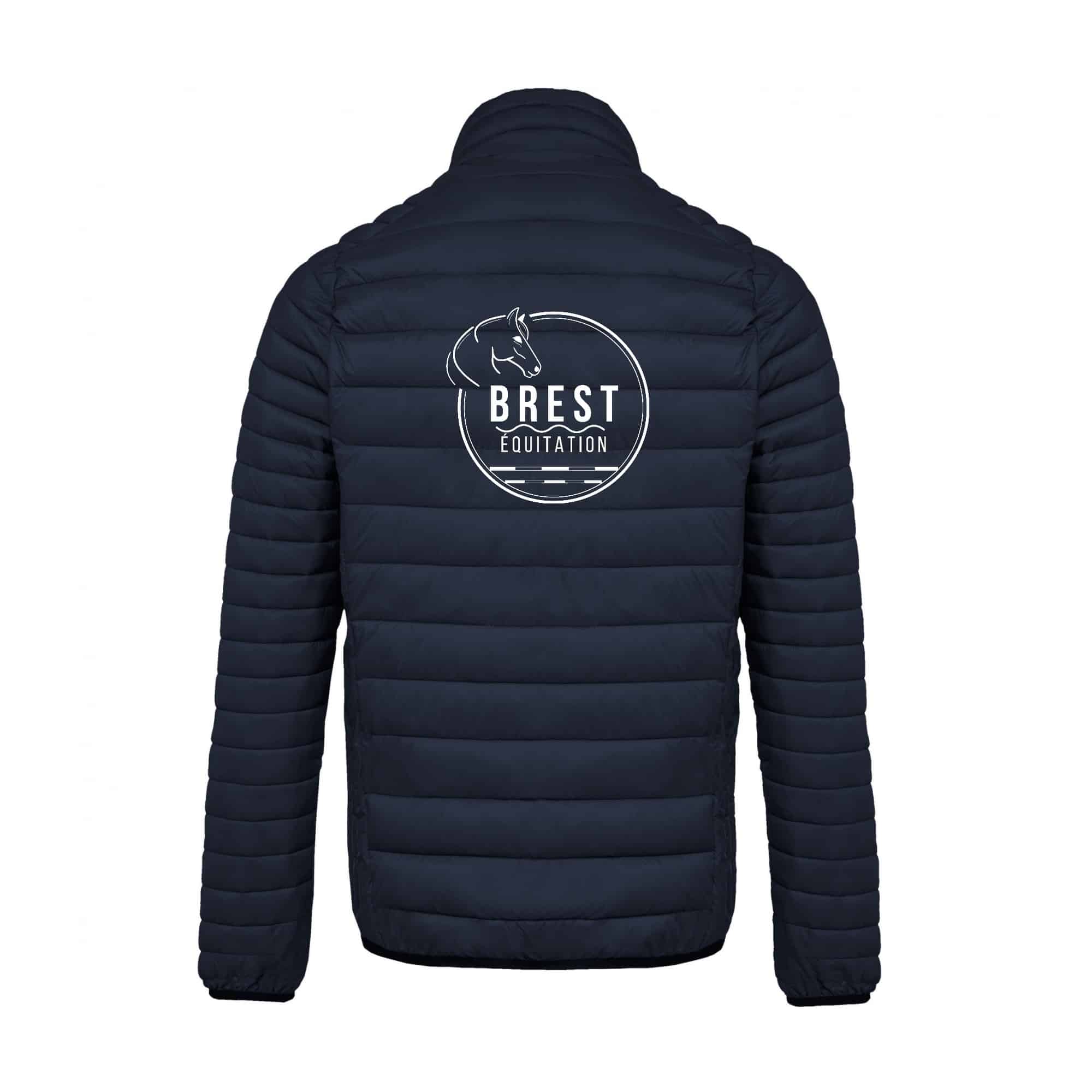 DOUDOUNE AVEC MANCHES (homme) - Brest Equitation - Navy - K6120 – Image 3