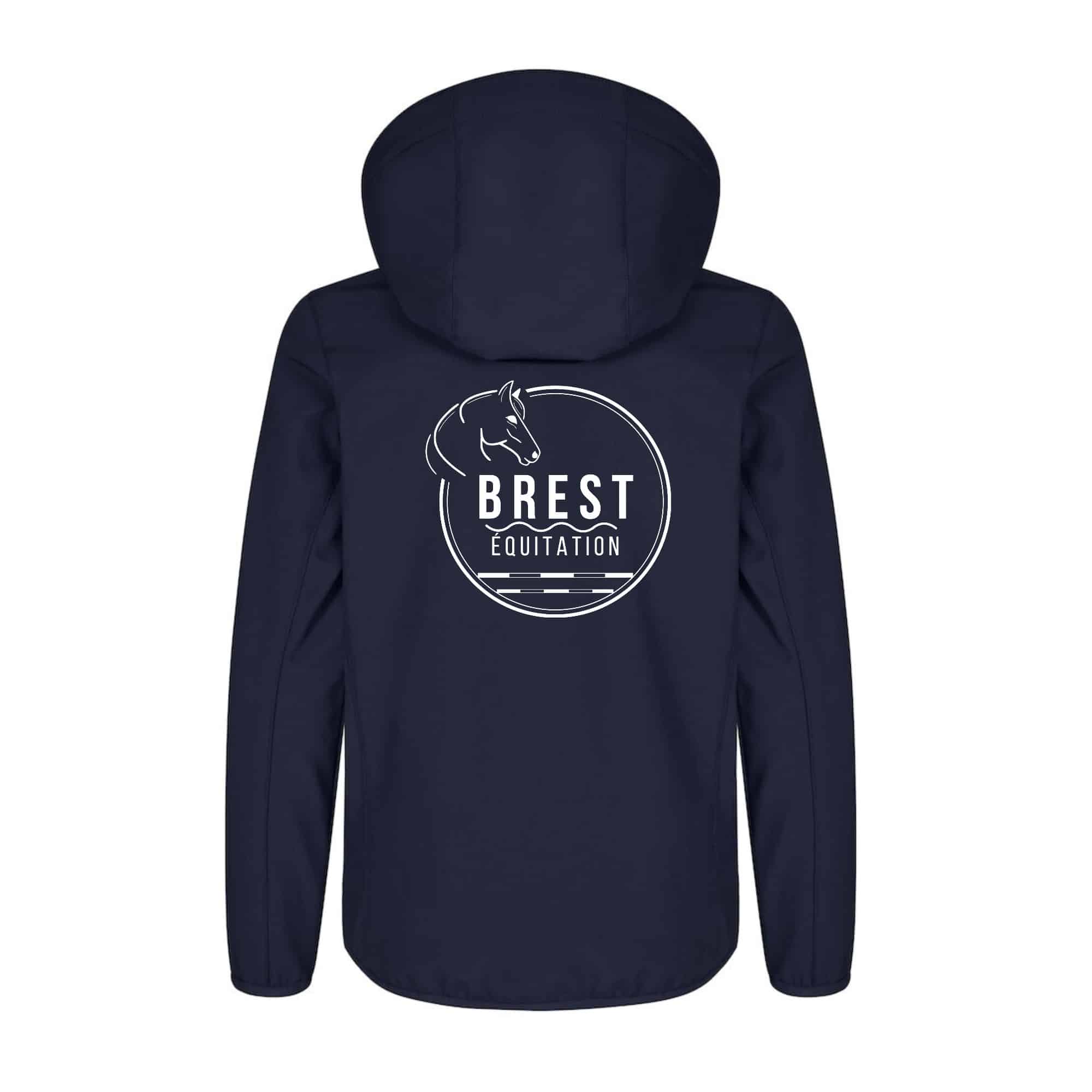 SOFTSHELL "Classic" (enfant) - Brest Equitation - Navy - 0200909 – Image 3