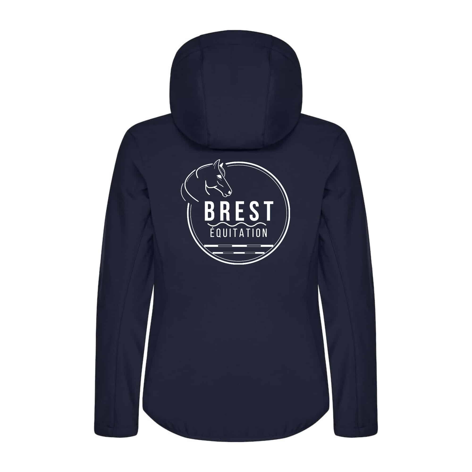 SOFTSHELL "Classic" (femme) - Brest Equitation - Navy - 0200917 – Image 3