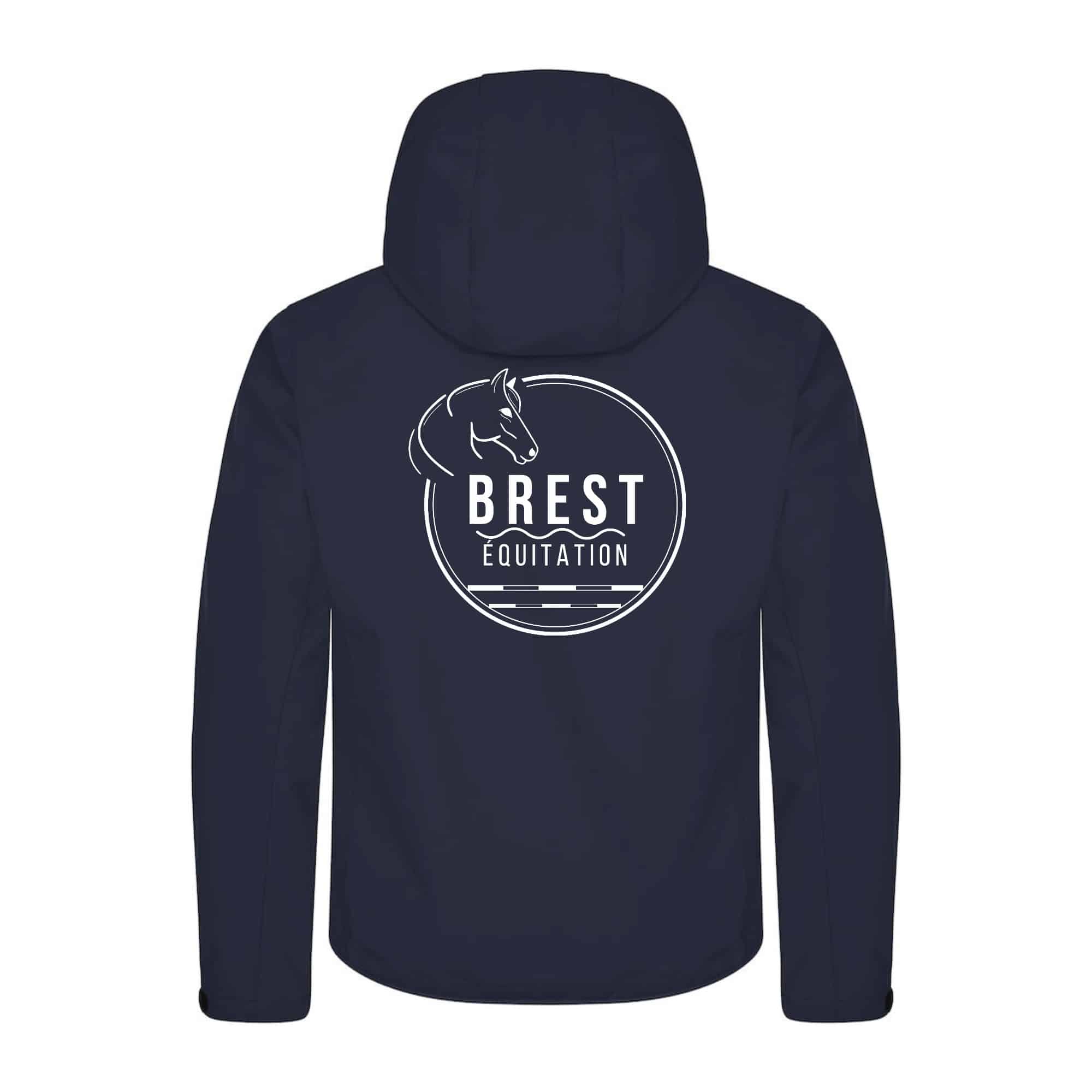 SOFTSHELL "Classic" (homme) - Brest Equitation - Navy - 0200912 – Image 3