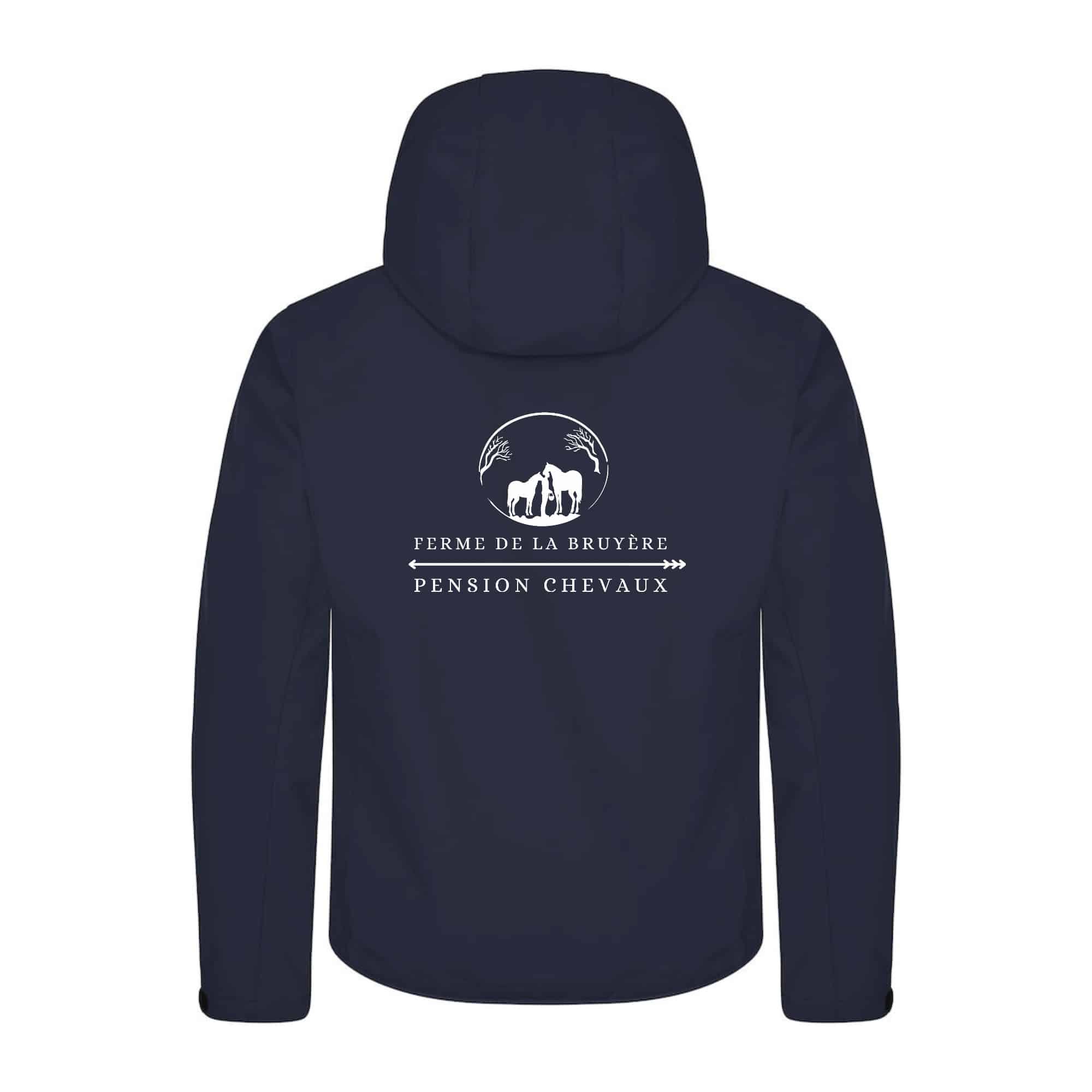 SOFTSHELL "Classic" (homme) - Earl de la bruyère - Navy - 0200912 – Image 3