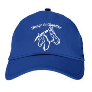 CASQUETTE - Elevage du Chatellier - Bleu roi - BF015