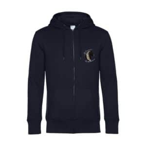 SWEAT ZIPPÉ (enfant) - Les écuries de la compréhension - Navy - K455