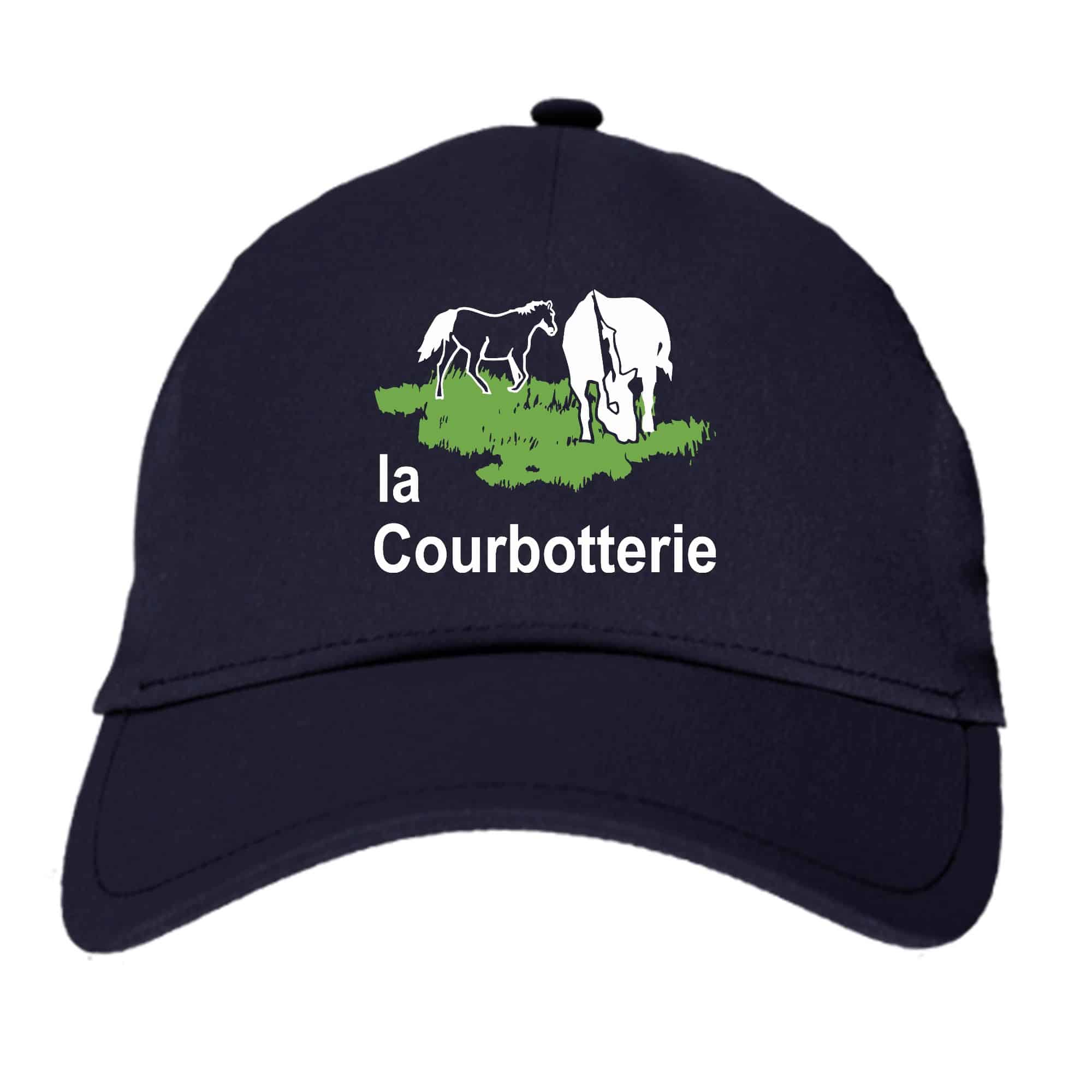 CASQUETTE - Les écuries de la Courbotterie - Navy - BF015