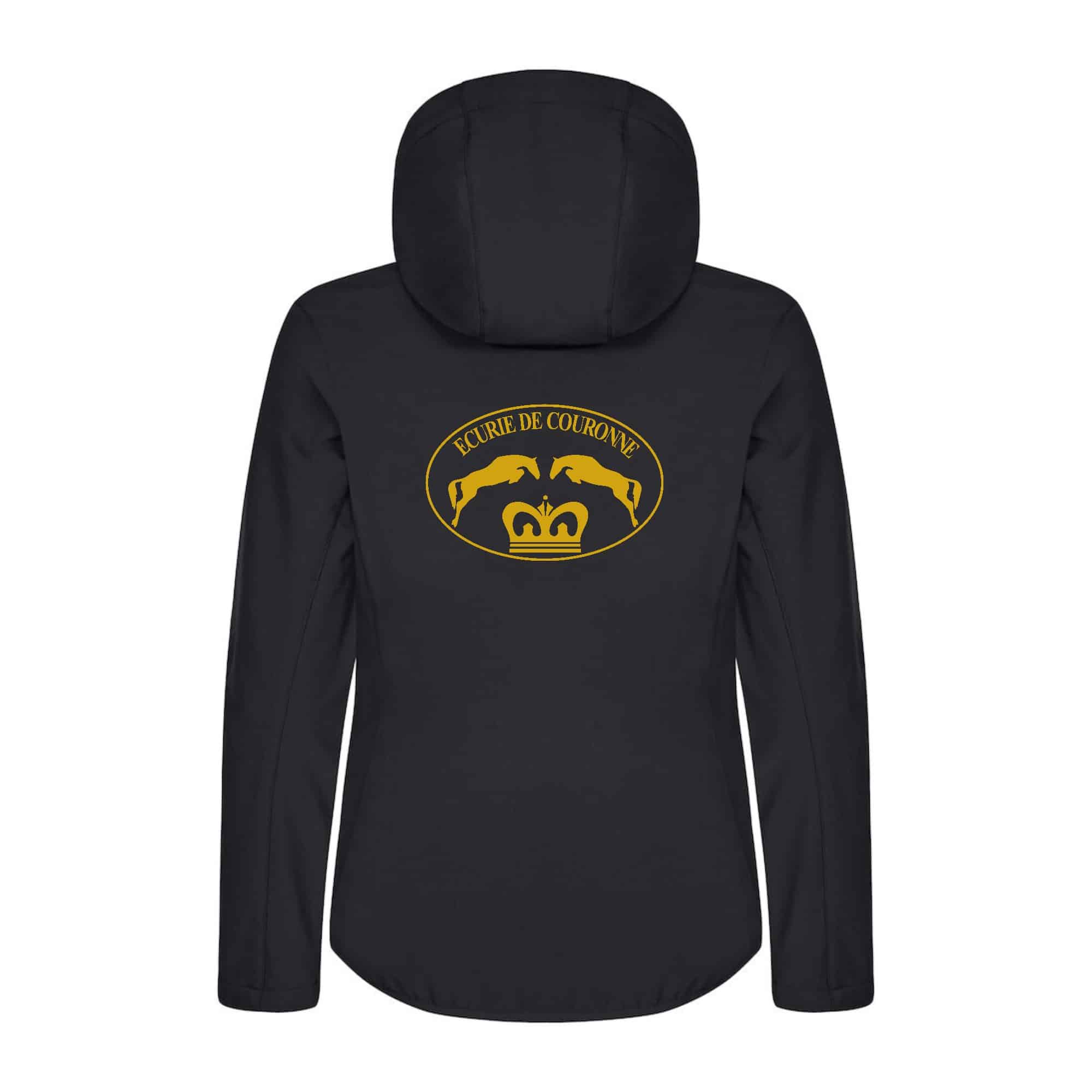 SOFTSHELL "Classic" (femme) - Écurie de Couronne - Noir - 0200917 – Image 3