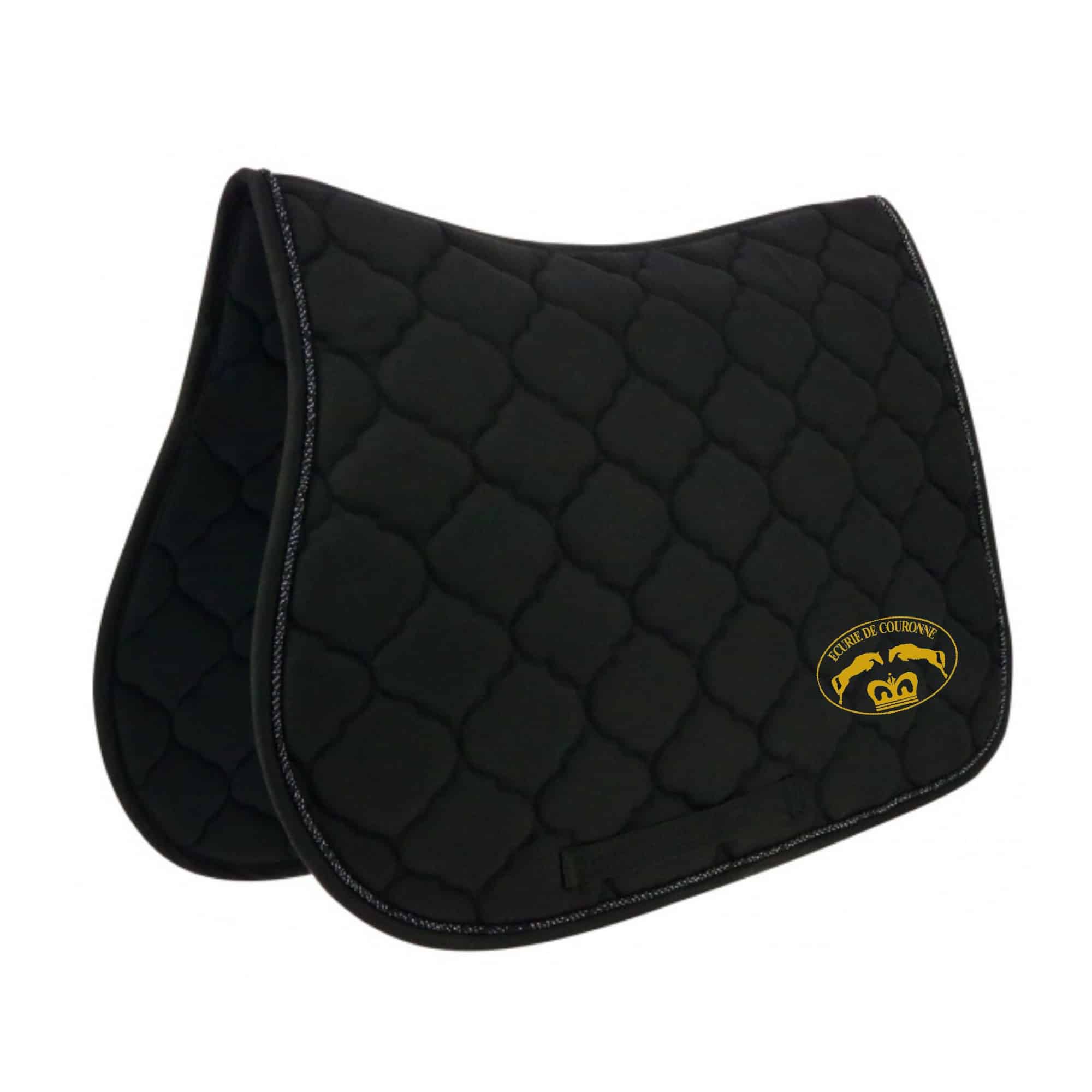 TAPIS RIDING WORLD - Écurie de Couronne - Noir - 20453