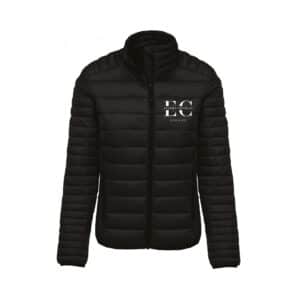 DOUDOUNE AVEC MANCHES (femme) - Écuries Certeaux - Noir - K6121