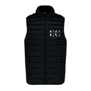 DOUDOUNE SANS MANCHES (enfant) - Écuries Certeaux - Noir - K6115