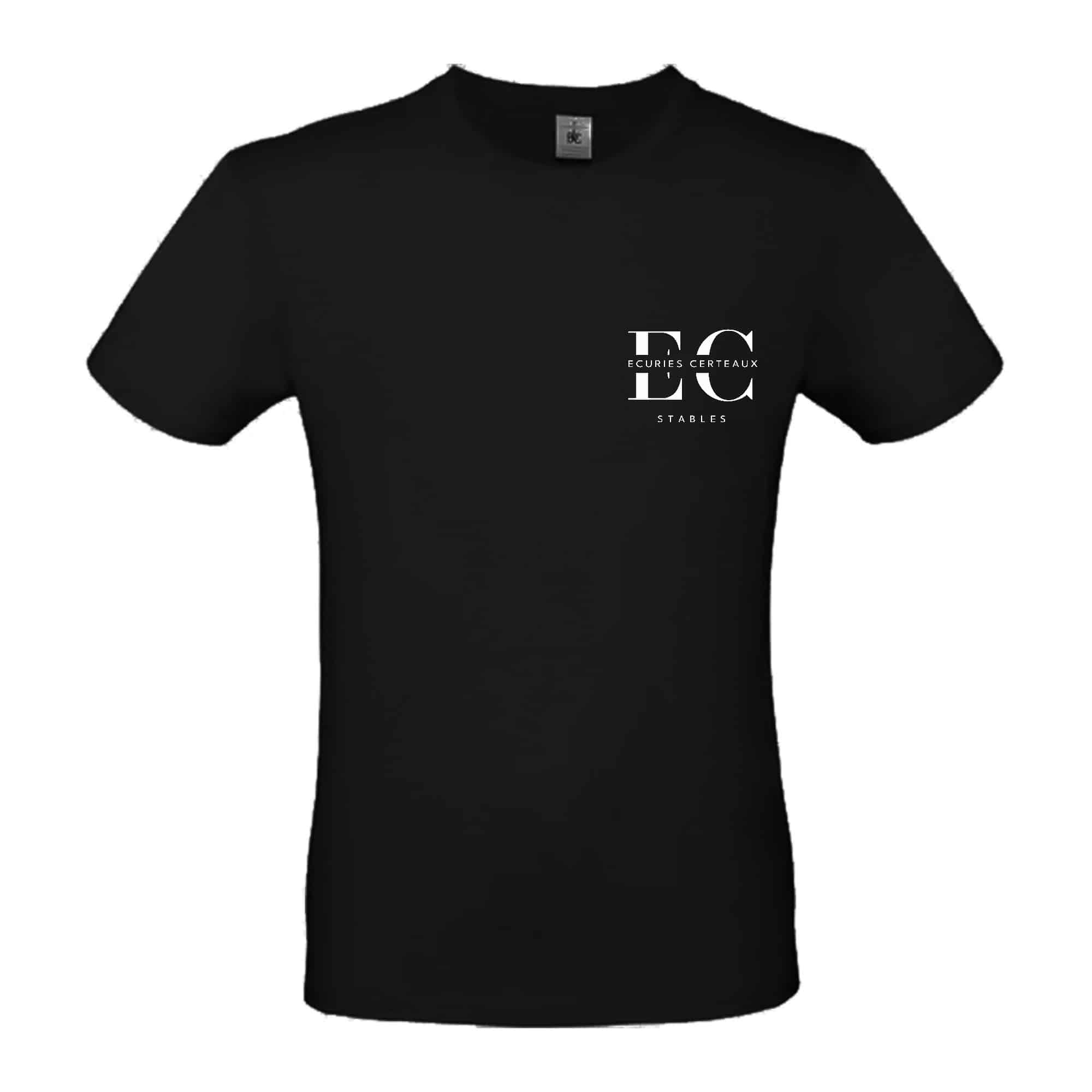 T-SHIRT (enfant) - Écuries Certeaux - Noir - BC03TK