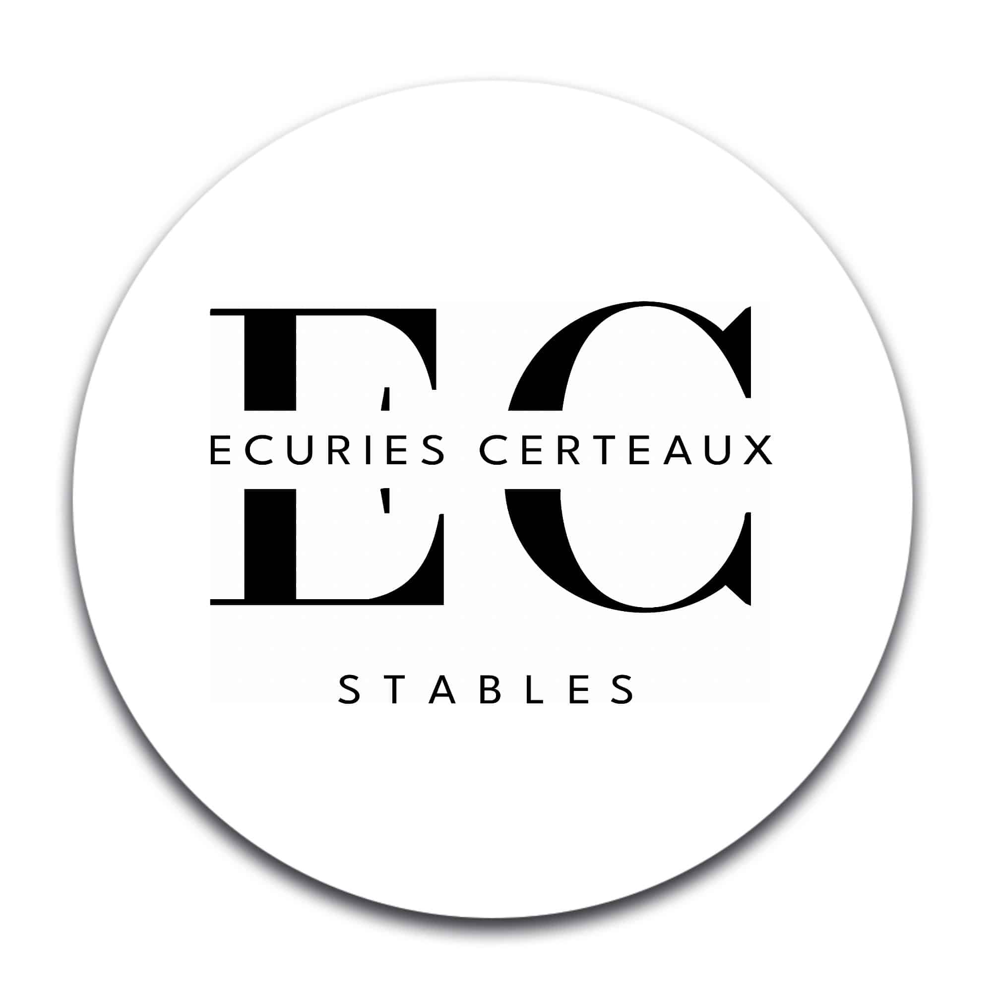 STICKER ROND - Écuries Certeaux - STI001